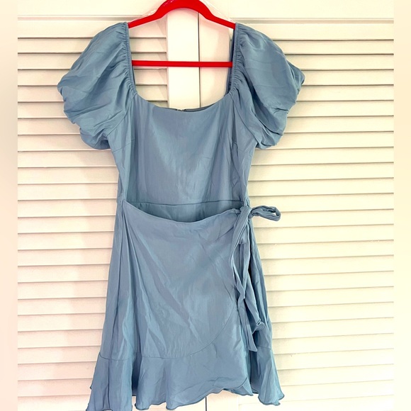 Trixxi Faux-Wrap Dress - Picture 8 of 12